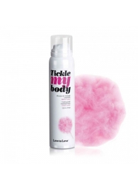 Массажная хрустящая пенка Tickle My Body Cotton Candy с ароматом сладкой ваты - 150 мл. - Love to Love - купить с доставкой в Новочебоксарске