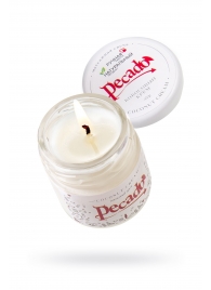 Массажная свеча Сoconut Cream - 35 мл. - Pecado - купить с доставкой в Новочебоксарске