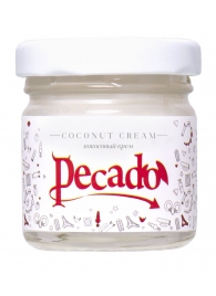 Массажная свеча Сoconut Cream - 35 мл. - Pecado - купить с доставкой в Новочебоксарске