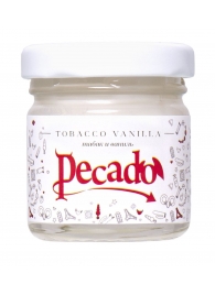 Массажная свеча Tobacco Vanilla - 35 мл. - Pecado - купить с доставкой в Новочебоксарске