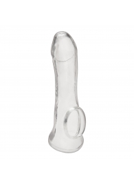 Прозрачная насадка на пенис Transparent Penis Enhancing Sleeve Extension - 15,9 см. - BlueLine - в Новочебоксарске купить с доставкой