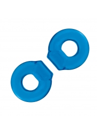 Комплект из двух колец для пениса 2-Pack Ultra-Stretch Stamina Endurance Ring - BlueLine - в Новочебоксарске купить с доставкой