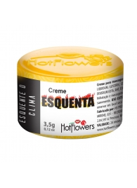 Возбуждающий крем Esquenta с разогревающим эффектом - 3,5 гр. - HotFlowers - купить с доставкой в Новочебоксарске