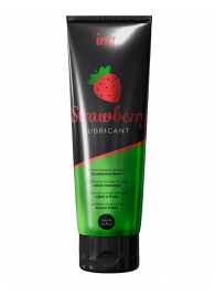 Смазка на водной основе с ароматом клубники Strawberry Lubricant - 100 мл. - INTT - купить с доставкой в Новочебоксарске