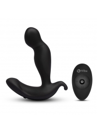 Черный анальный стимулятор с вращением и вибрацией 360 Plug - 13 см. - b-Vibe - в Новочебоксарске купить с доставкой