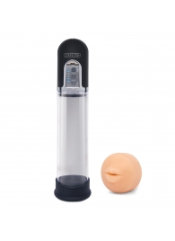 Автоматическая вакуумная помпа-мастурбатор Blowjob Auto Sucker Penis Enlarger Pump - Lux Fetish - в Новочебоксарске купить с доставкой
