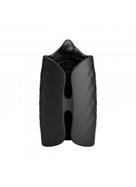 Черный мастурбатор с вибростимуляцией головки Black Glans Trainer - Baile - в Новочебоксарске купить с доставкой