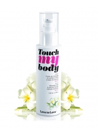 Силиконовый лубрикант 2-в-1 Touch My Body с ароматом моной - 100 мл. - Love to Love - купить с доставкой в Новочебоксарске