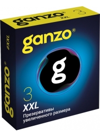 Презервативы увеличенного размера Ganzo XXL - 3 шт. - Ganzo - купить с доставкой в Новочебоксарске