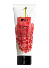 Лубрикант на водной основе OYO Aroma Gel Raspberry с ароматом малины - 75 мл. - OYO - купить с доставкой в Новочебоксарске
