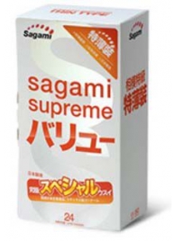 Ультратонкие презервативы Sagami Xtreme SUPERTHIN - 24 шт. - Sagami - купить с доставкой в Новочебоксарске
