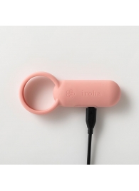 Коралловое эрекционное кольцо Iroha SVR Coral Pink - Tenga - в Новочебоксарске купить с доставкой
