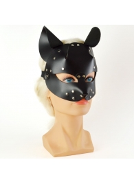 Черная кржаная маска Pussy - Sitabella - купить с доставкой в Новочебоксарске