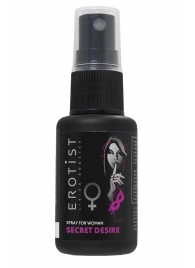 Возбуждающий спрей для женщин Erotist Secret Desire - 30 мл. - Erotist Libido Booster - купить с доставкой в Новочебоксарске