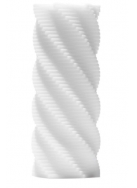 Белый 3D мастурбатор SPIRAL - Tenga - в Новочебоксарске купить с доставкой