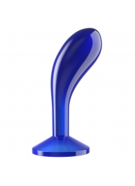 Синяя анальная втулка Flawless Clear Prostate Plug 6.0 - 15 см. - Lovetoy - в Новочебоксарске купить с доставкой