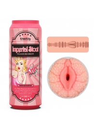 Мастурбатор-вагина Pleasure Brew Masturbator-Imperial Stout в банке - Lovetoy - в Новочебоксарске купить с доставкой