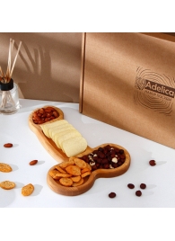 Деревянное блюдо для подачи в форме члена (32,5 х 20 х 1,7 см) - Сима-Ленд - купить с доставкой в Новочебоксарске