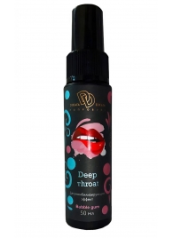 Спрей для горла Deep Throat с десенсибилизирующим эффектом и вкусом бабл-гам - 50 мл. - БиоМед - купить с доставкой в Новочебоксарске
