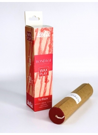 Низкотемпературная свеча для тактильной практики Wax Play To Blaze - Lola Games - купить с доставкой в Новочебоксарске