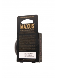 Ультратонкие презервативы MAXUS AIR Ultra Thin - 3 шт. - Maxus - купить с доставкой в Новочебоксарске