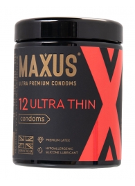Ультратонкие презервативы MAXUS Ultra Thin - 12 шт. - Maxus - купить с доставкой в Новочебоксарске