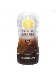Прозрачный текстурированный мастурбатор Vacuum Cup Masturbator Stellar - Baile - в Новочебоксарске купить с доставкой