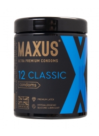 Классические презервативы MAXUS Classic - 12 шт. - Maxus - купить с доставкой в Новочебоксарске