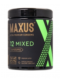 Презервативы MAXUS Mixed - 12 шт. - Maxus - купить с доставкой в Новочебоксарске