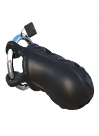 Черный замок верности Extreme Silicone Cock Blocker - Pipedream - купить с доставкой в Новочебоксарске