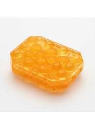 Оранжевый мастурбатор-стимулятор Tenga Uni Topaz - Tenga - в Новочебоксарске купить с доставкой