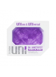 Фиолетовый мастурбатор-стимулятор Tenga Uni Amethyst - Tenga - в Новочебоксарске купить с доставкой