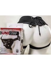 Универсальные трусики Harness UNI strap с корсетом - LOVETOY (А-Полимер) - купить с доставкой в Новочебоксарске