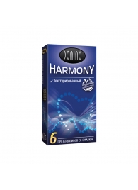 Текстурированные презервативы Domino Harmony - 6 шт. - Domino - купить с доставкой в Новочебоксарске