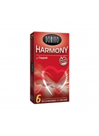 Гладкие презервативы Domino Harmony - 6 шт. - Domino - купить с доставкой в Новочебоксарске