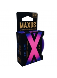 Презервативы Maxus XXL увеличенного размера - 3 шт. - Maxus - купить с доставкой в Новочебоксарске