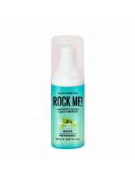 Жидкий вибратор Nuei Rock Me! с ароматом мяты - 20 мл. - Nuei cosmetics - купить с доставкой в Новочебоксарске