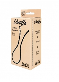 Черный уретральный массажер Glide Small - 30 см. - Lola Games - купить с доставкой в Новочебоксарске