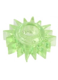 Зеленое эрекционное кольцо-солнце - Toyfa Basic - в Новочебоксарске купить с доставкой