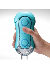 Голубой мастурбатор Tenga Flip ORB Ocean - Tenga - в Новочебоксарске купить с доставкой