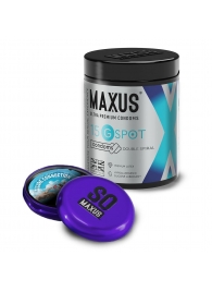 Гладкие презервативы Maxus G spot с двойной спиралью - 15 шт. - Maxus - купить с доставкой в Новочебоксарске