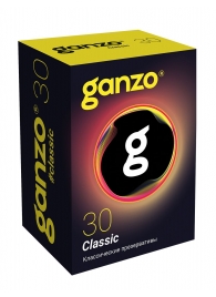 Классические презервативы с обильной смазкой Ganzo Classic - 30 шт. - Ganzo - купить с доставкой в Новочебоксарске