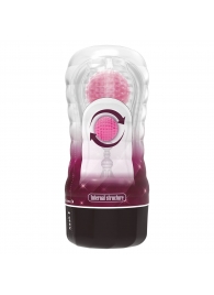 Прозрачный текстурированный мастурбатор Vacuum Cup Masturbator Black Hole - Baile - в Новочебоксарске купить с доставкой