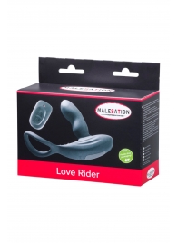 Стимулятор простаты с эрекционным кольцом Love Rider - MALESATION - в Новочебоксарске купить с доставкой