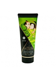 Массажный крем для тела с ароматом груши и зелёного чая Pear   Exotic Green Tea - 200 мл. - Shunga - купить с доставкой в Новочебоксарске