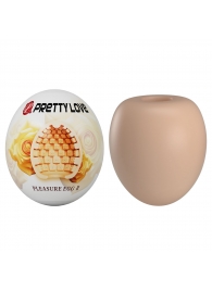 Бежевый мастурбатор-яйцо Pleasure Egg II - Baile - в Новочебоксарске купить с доставкой