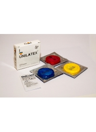 Разноцветные ароматизированные презервативы Unilatex Multifruits - 3 шт. - Unilatex - купить с доставкой в Новочебоксарске
