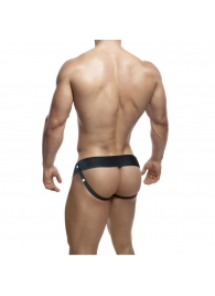 Телесный фаллопротез на черных эластичных ремнях 7 Inch Hollow Strap On - 17 см. - Blush Novelties - купить с доставкой в Новочебоксарске
