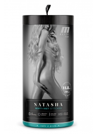 Мастурбатор-вагина с вибрацией Soft   Wet Natasha Realistic Beige Masturbator - Blush Novelties - в Новочебоксарске купить с доставкой