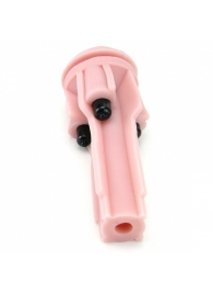 Мастурбатор-вагина Fleshlight - Vibro Pink Lady Touch с вибрацией - Fleshlight - в Новочебоксарске купить с доставкой